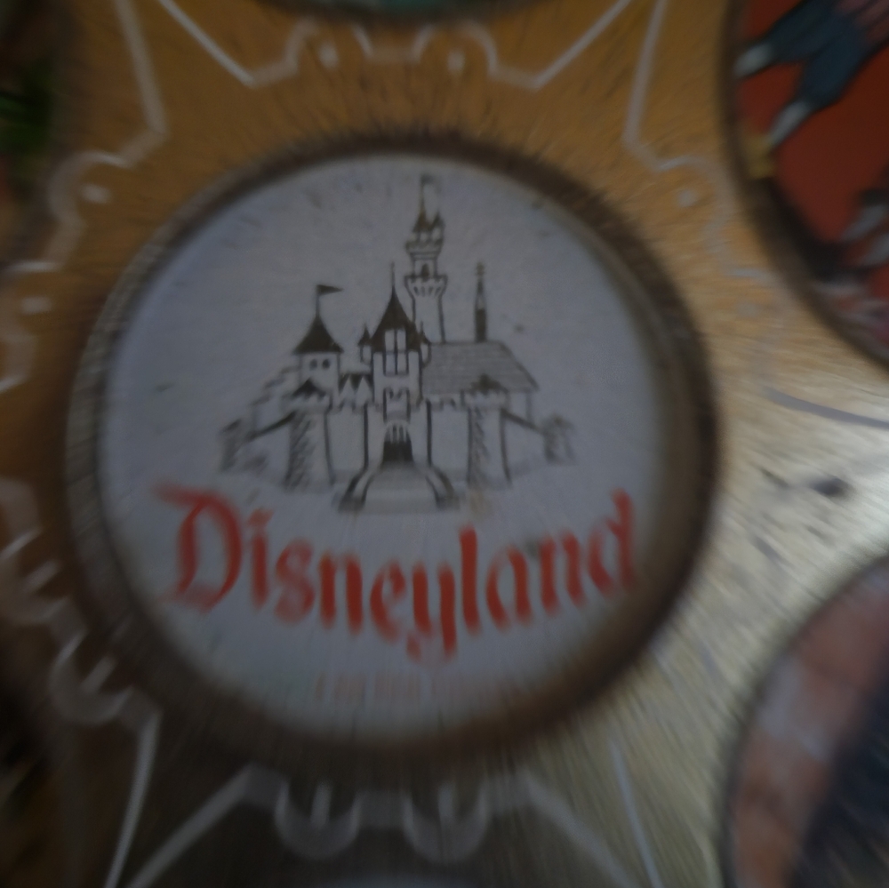 Vintage 1950 Disneyland drink tray collectable